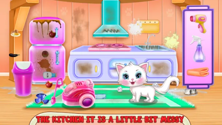 Kitty Kate House Tree Cleaning android App screenshot 0